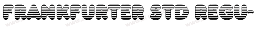 Frankfurter Std Regu字体转换